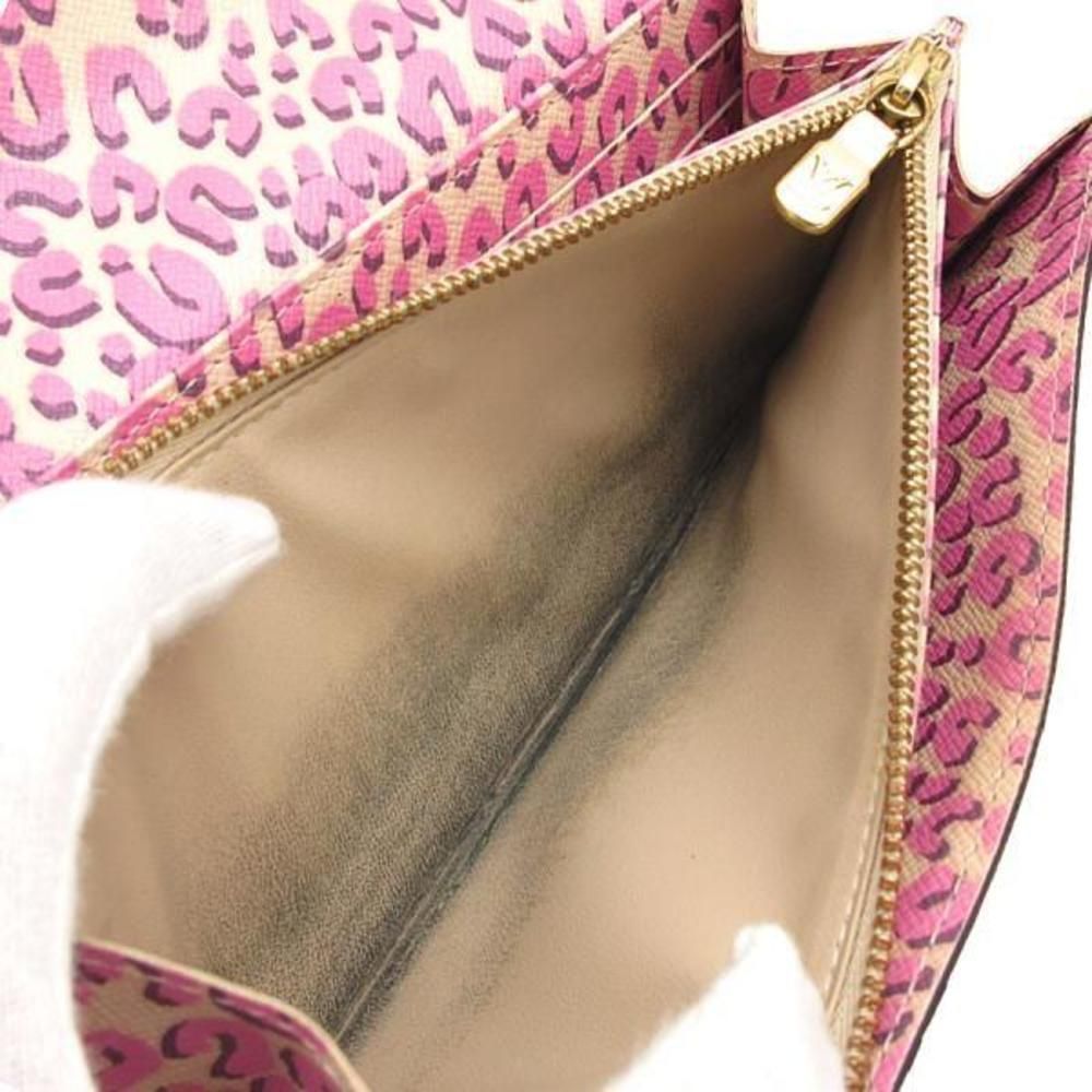 Louis Vuitton Collection Portefeuille Sarah Leopard Brown - Picture 5 of 8